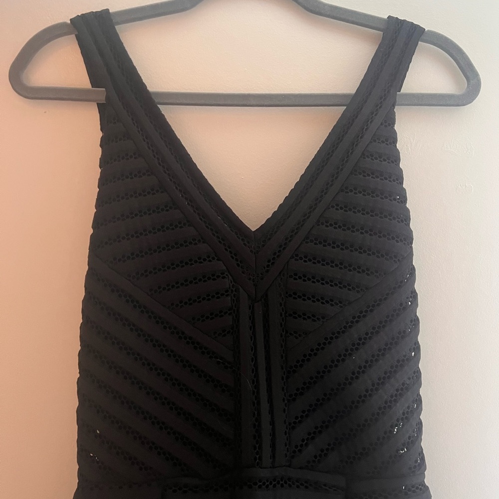 Maje Black Peplum Cocktail Dress Size 2- near perfect condition! - Picture 4 of 4